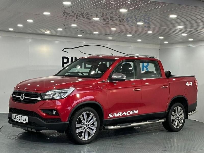 Used SsangYong Musso 181 HP (133 kW) 2018 Red Pickup
