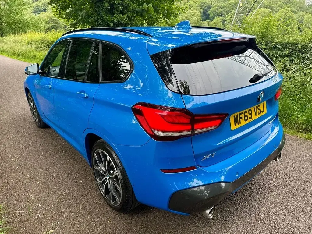 Used BMW X1 M Sport 192 HP (141 kW) 2019 Blue SUV