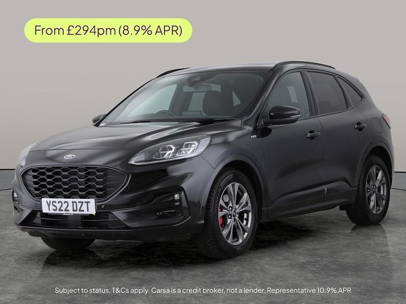 Black Used 2022 Ford Kuga ST-Line SUV | £11,802 (Fair price) - Image 1/2