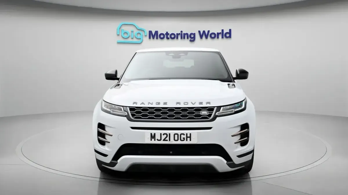 Begagnad Land Rover Range Rover evoque R-Dynamic 161 HK (118 kW) 2021 Vit SUV