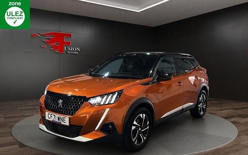 Used Peugeot 2008 GTi 131 HP (96 kW) 2022 Orange SUV