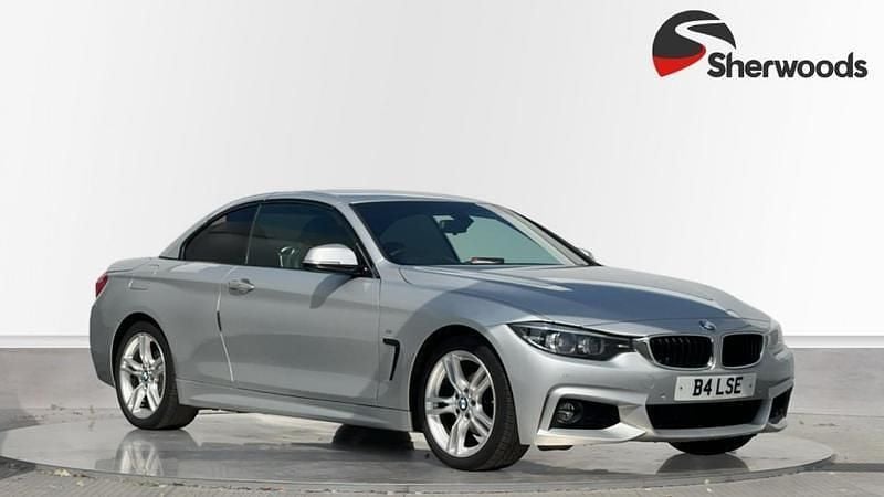 Silver Used 2019 BMW 420 M Sport Cabriolet | £15,990 (Fair price) - Image 1/4