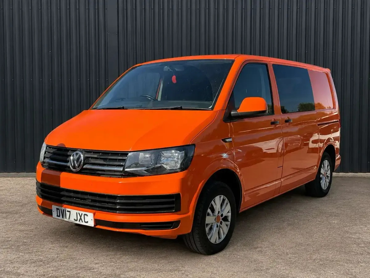 Used VW Transporter Startline 2017 Orange Van