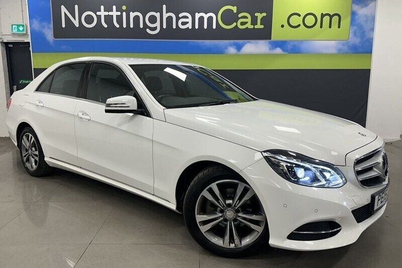 White Used 2015 Mercedes E220 SE Sedan | £10,995 (Fair price) - Image 1/1