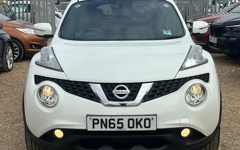 Used Nissan Juke Acenta Premium 116 HP (85 kW) 2015 White SUV