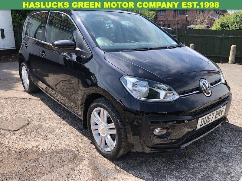 Black Used 2017 VW up! high up! Hatchback | £8,499 (Fair price) - Image 1/3
