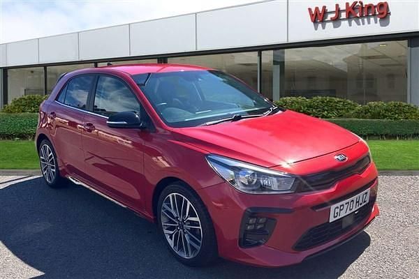 Red Used 2020 Kia Rio GT-Line S Hatchback | £14,635 (Fair price) - Image 1/3
