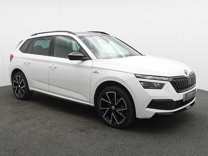 Used Skoda Kamiq Monte Carlo 150 HP (110 kW) 2023 White SUV