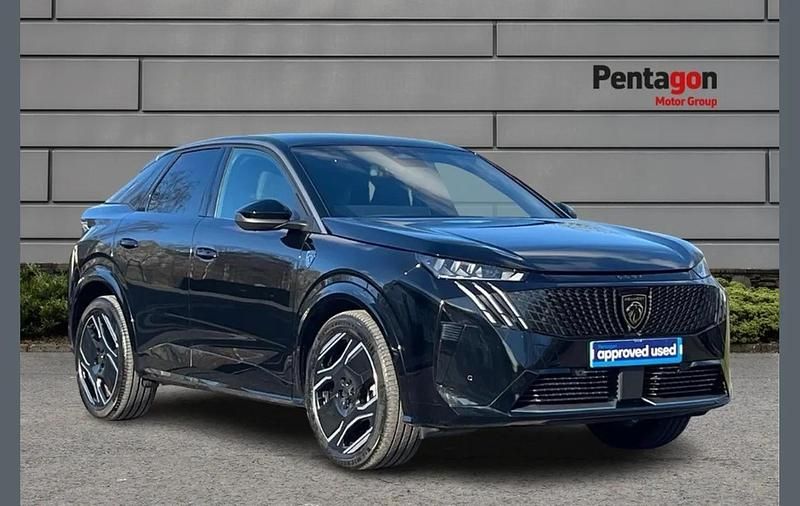 Black Used 2024 Peugeot e-3008 GTi SUV | £24,600 (A bit pricey) - Image 1/4