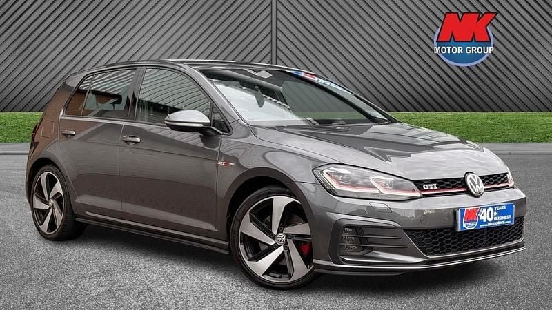 Grey Used 2018 VW Golf VII GTI Hatchback | £16,999 (Fair price) - Image 1/4