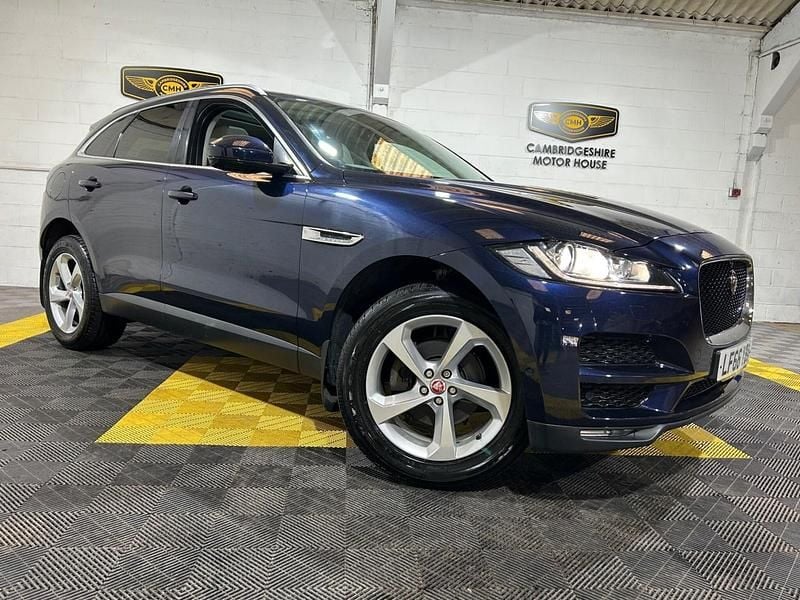 Blue Used 2016 Jaguar F-Pace Portfolio SUV | £12,450 (Fair price) - Image 1/4