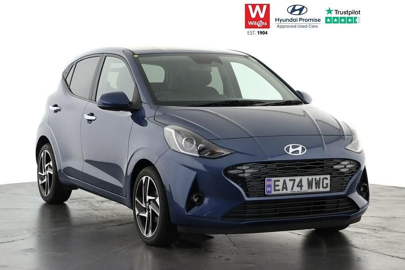 Blue New 2024 Hyundai i10 Premium Hatchback | £17,995 (Fair price) - Image 1/3
