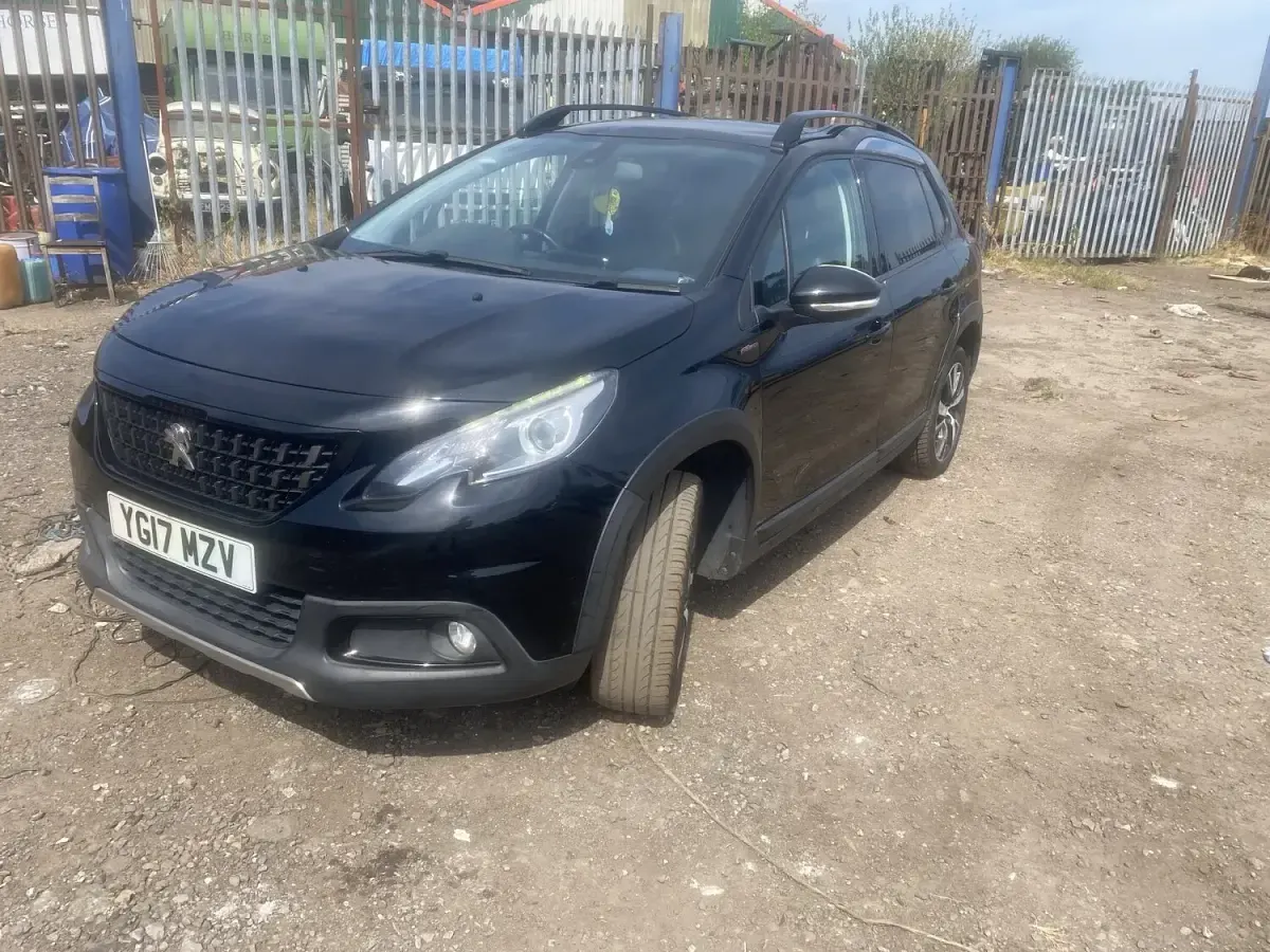 Used Peugeot 2008 GT-line 2017 Black SUV