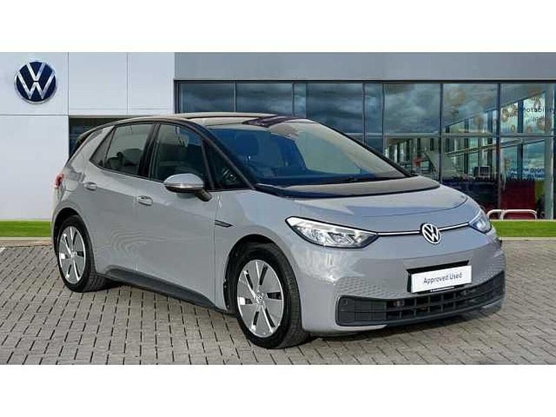 Used VW ID.3 Pure 110 kW (150 HP) 2021 Grey Hatchback