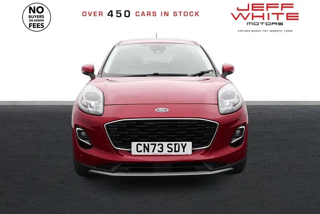 Used Ford Puma Titanium 125 HP (91 kW) 2023 Red SUV