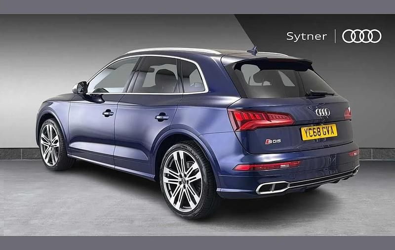 Używany Audi SQ5 S-Line 354 KM (260 kW) 2018 Niebieski SUV