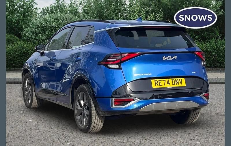 Used Kia Sportage GT-Line 206 HP (151 kW) 2025 Blue SUV