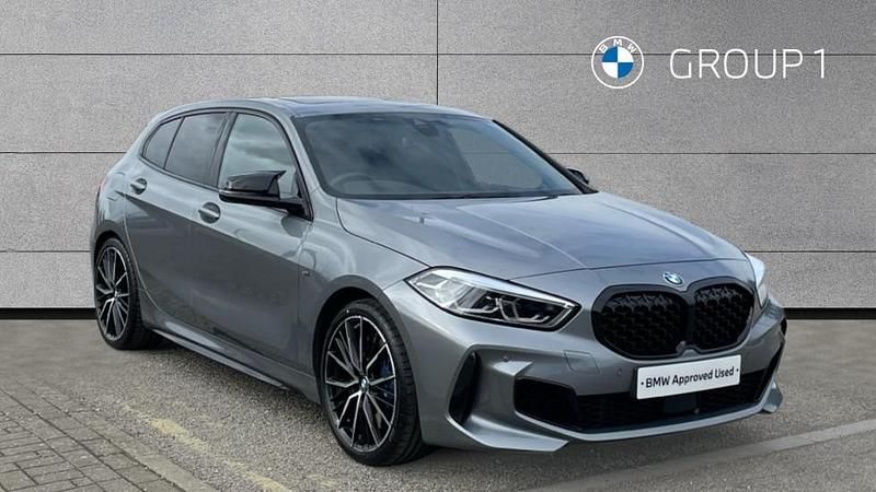 Used BMW M135 Shadowline 306 HP (225 kW) 2022 Grey Hatchback