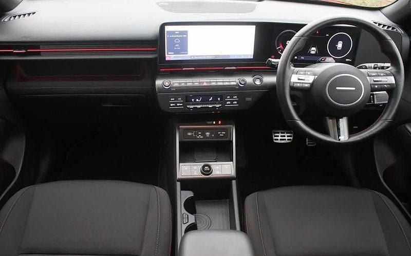 Used Hyundai Kona N Line 137 HP (100 kW) 2025 Red SUV