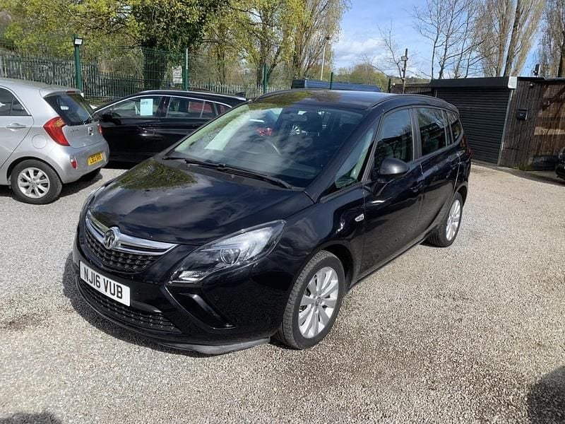 Used Vauxhall Zafira Design Edition 2016 Black MPV