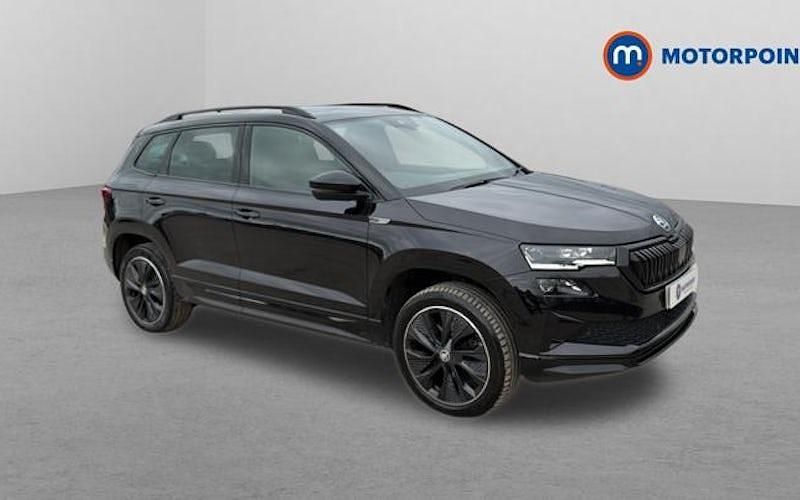 Used Skoda Karoq SportLine 150 HP (110 kW) 2024 Black SUV