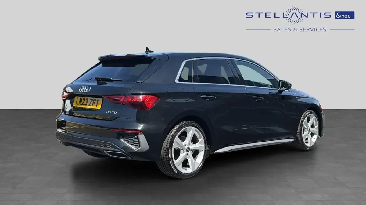 Used Audi A3 Sportback S-Line 148 HP (108 kW) 2023 Black Hatchback