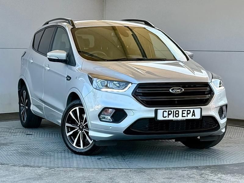 Used Ford Kuga ST-Line 120 HP (88 kW) 2018 Silver SUV
