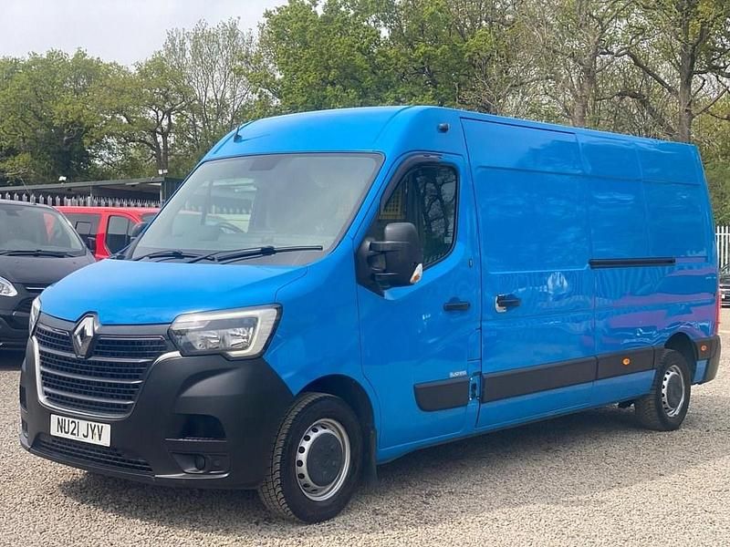 Begagnad Renault Master Business 2021 Blå Minibuss