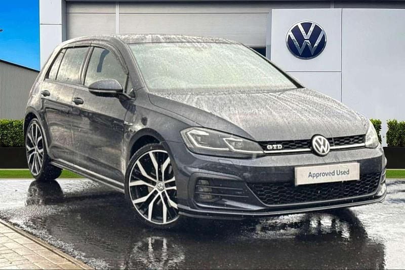 Blue Used 2018 VW Golf VII GTD Hatchback | £19,990 (A bit pricey) - Image 1/4