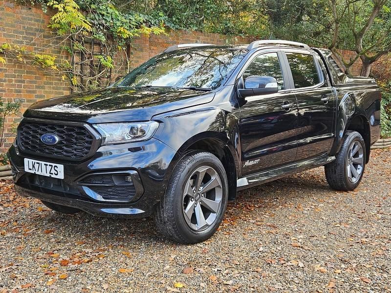 Black Used 2021 Ford Ranger Wildtrack Pickup | £17,995 (Good price) - Image 1/4