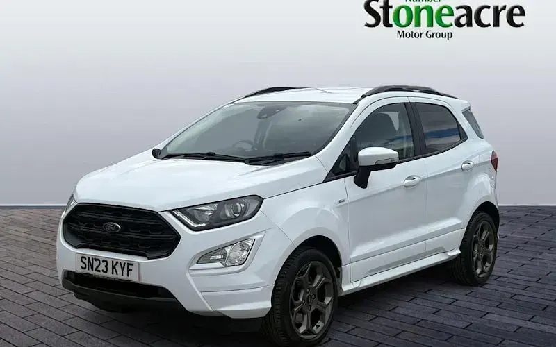 Used Ford Ecosport ST-Line 125 HP (91 kW) 2022 White SUV