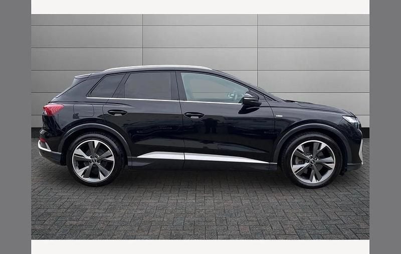 Used Audi Q4 e-tron S-Line 150 kW (204 HP) 2021 Black SUV
