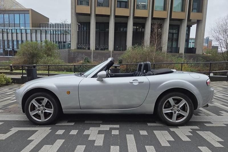 Used Mazda MX5 160 HP (117 kW) 2007 Silver Cabriolet