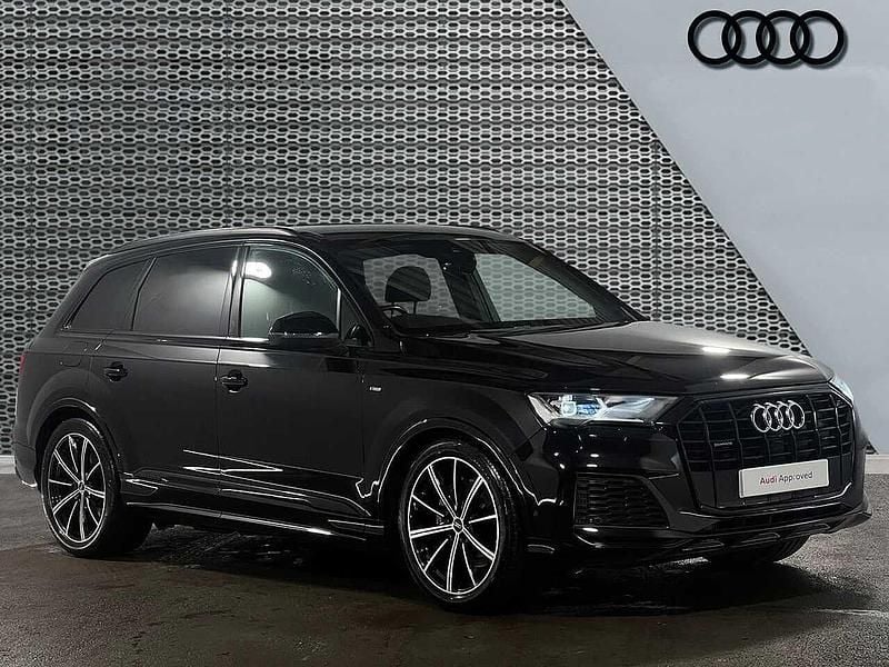 Used Audi Q7 Black Edition 340 HP (250 kW) 2022 Black SUV