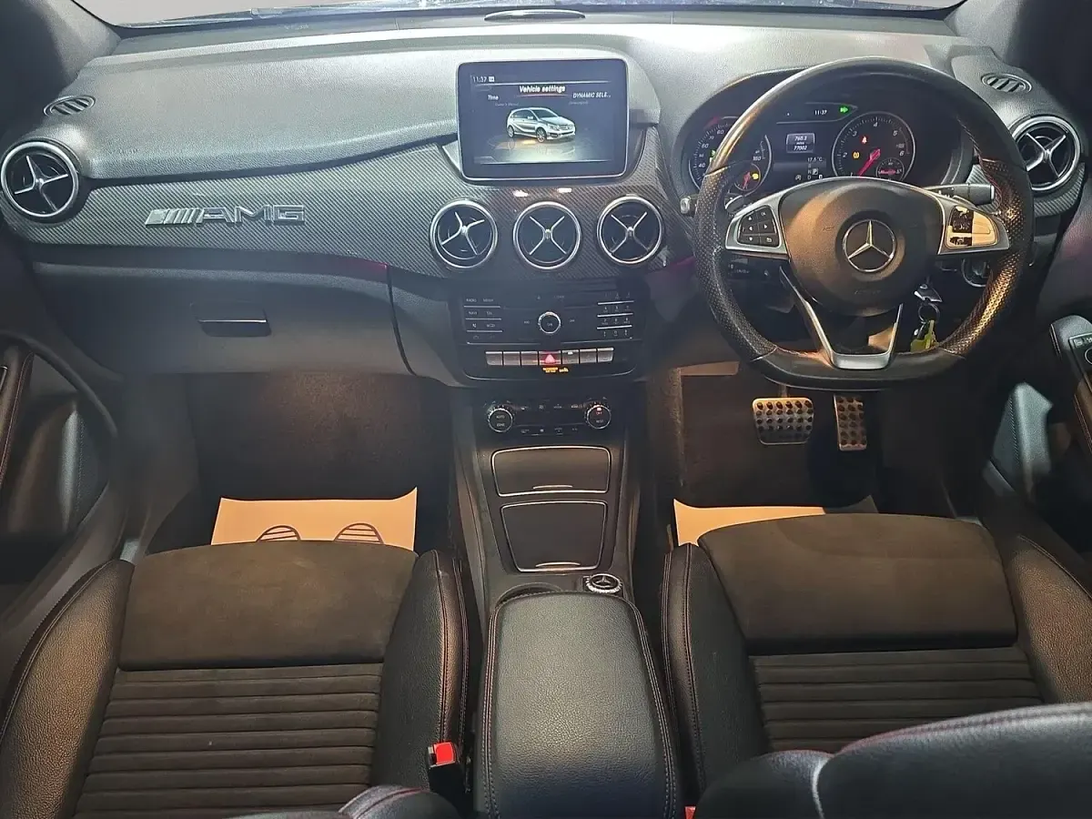 Used Mercedes B200 AMG Line Premium 134 HP (98 kW) 2015 Black Hatchback