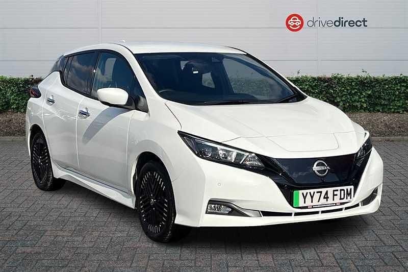 White Used 2024 Nissan Leaf Shiro Hatchback | £13,140 (Fair price) - Image 1/4