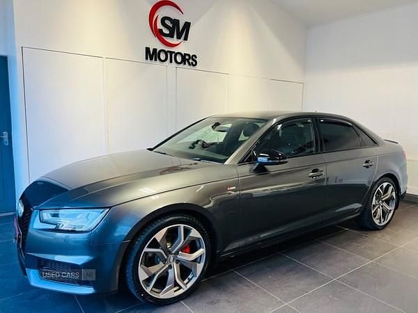 Used Audi A4 Black Edition 190 HP (139 kW) 2017 Grey Sedan