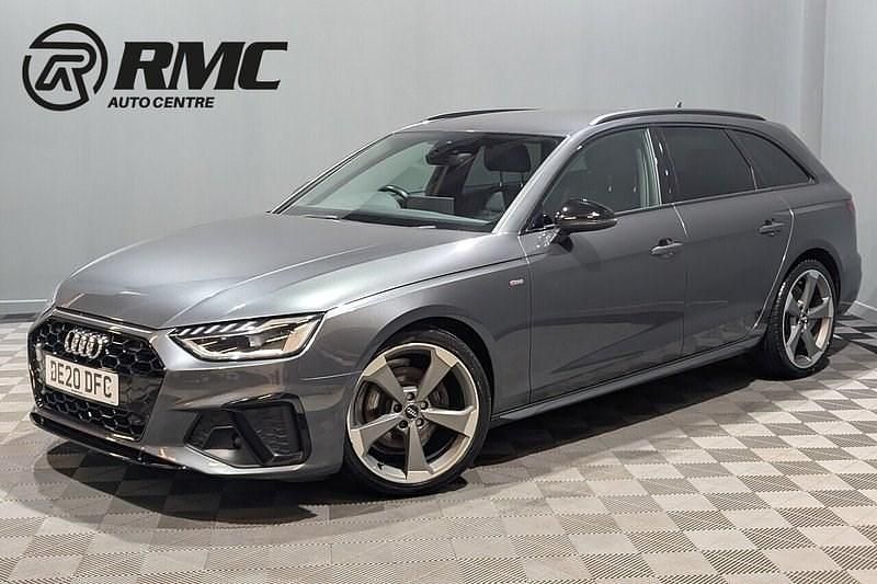 Grey Used 2020 Audi A4 Black Edition Estate | £19,999 (Fair price) - Image 1/4