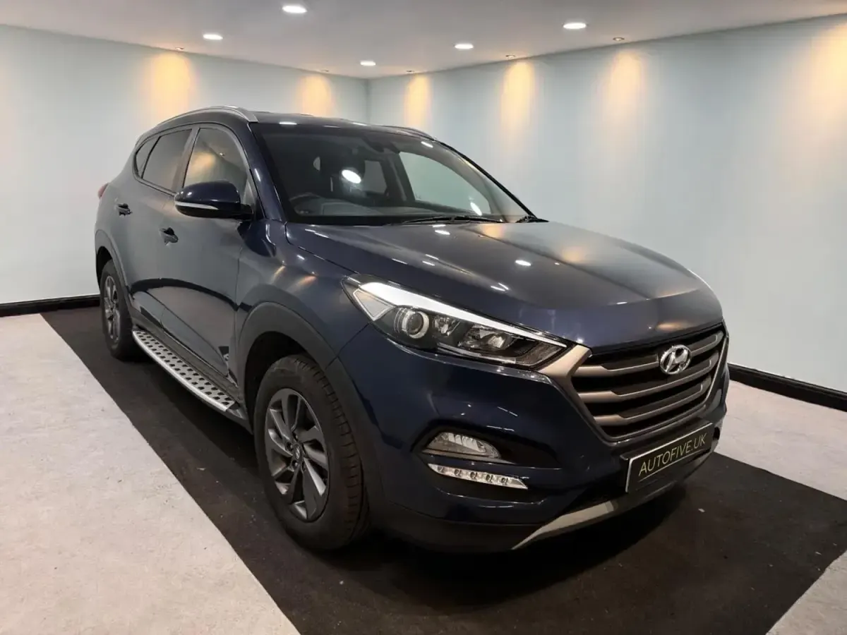 Używany Hyundai Tucson SE 177 KM (130 kW) 2017 Niebieski SUV