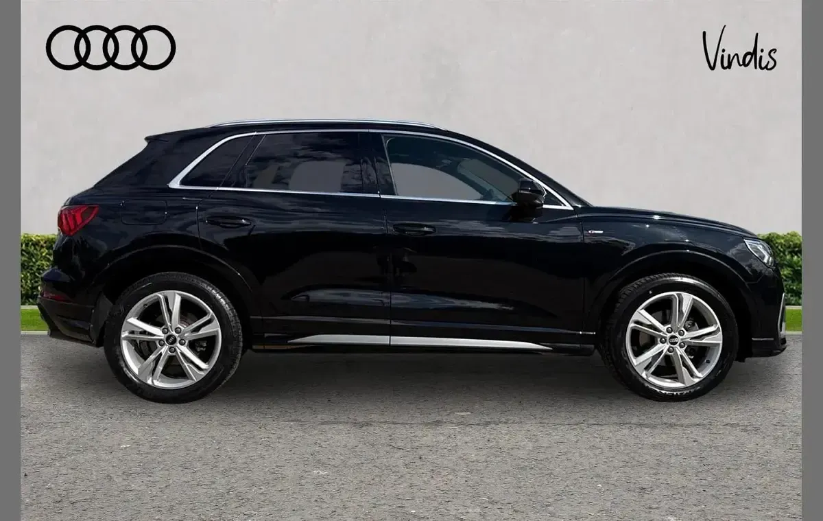 Used Audi Q3 S-Line 150 HP (110 kW) 2020 Black SUV
