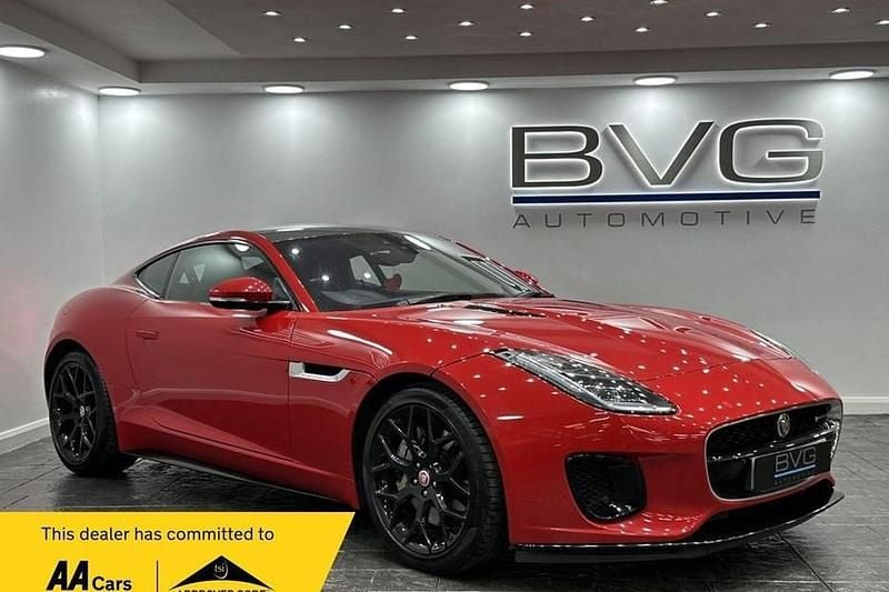 Red Used 2017 Jaguar F-Type R-Dynamic Coupe | £25,994 (Fair price) - Image 1/1