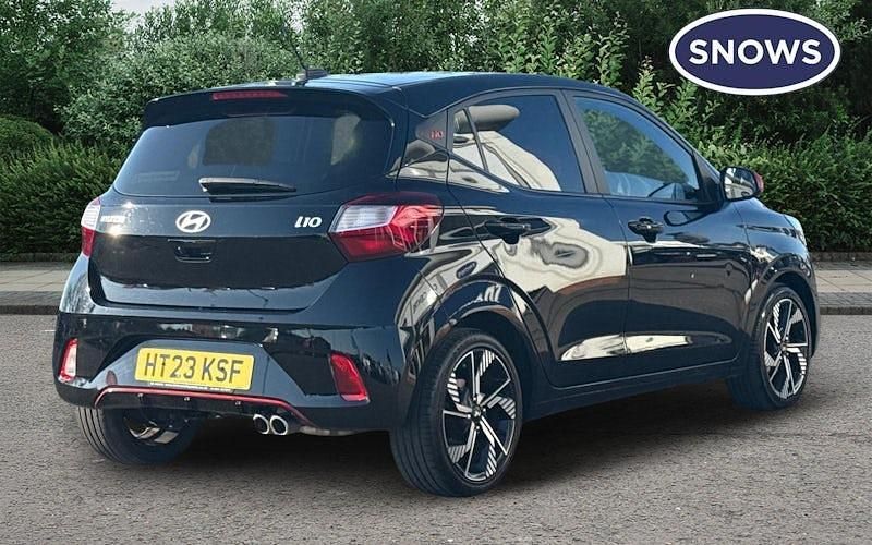 Used Hyundai i10 N Line 101 HP (74 kW) 2023 Black Hatchback