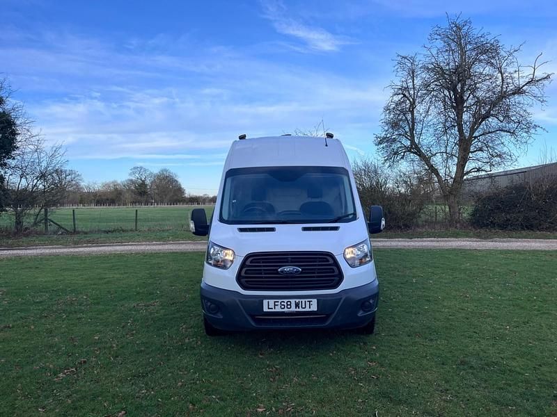 Used Ford Transit 130 HP (95 kW) 2018 White Van