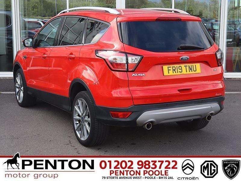 Red Used 2019 Ford Kuga Titanium X SUV | £15,490 (Fair price) - Image 1/4