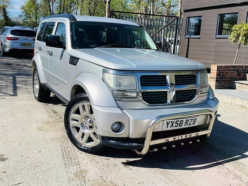 Used Dodge Nitro SXT 2008 Silver SUV