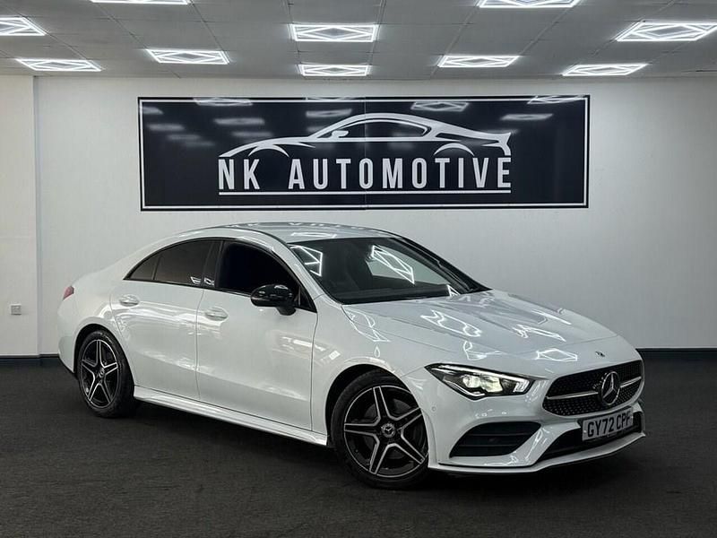 White Used 2022 Mercedes CLA200 Executive Coupe | £22,490 (Fair price) - Image 1/4