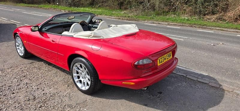 Used Jaguar XKR Supercharged 2000 Red Cabriolet
