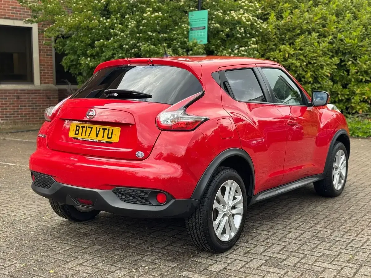 Used Nissan Juke Acenta 2017 Red SUV