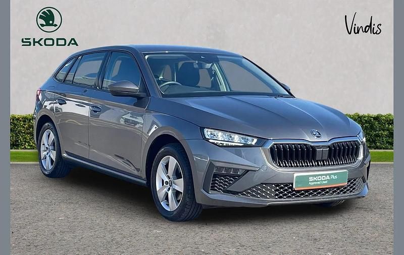 Used Skoda Scala SE 115 HP (84 kW) 2025 Graphite grey metallic Hatchback
