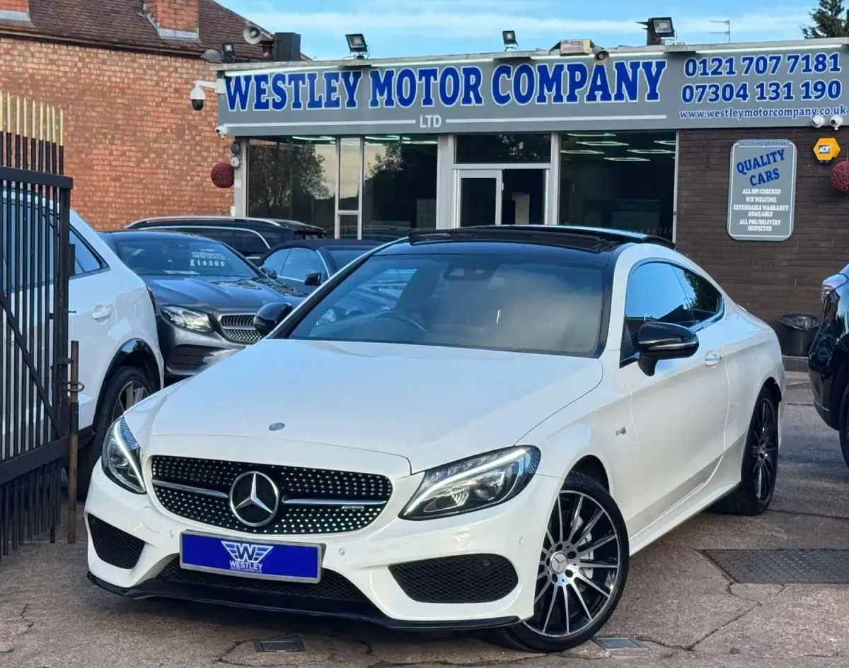 Used Mercedes C43 AMG Premium Plus 367 HP (269 kW) 2016 White Coupe